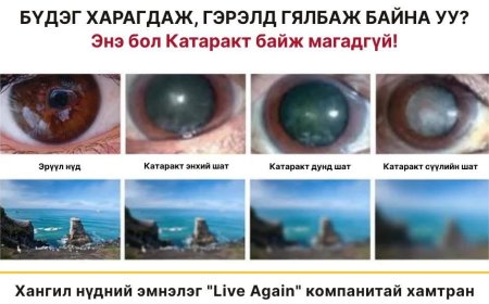 👁️ БҮДЭГ ХАРАГДАЖ, ГЭРЭЛД ГЯЛБАЖ БАЙНА УУ?